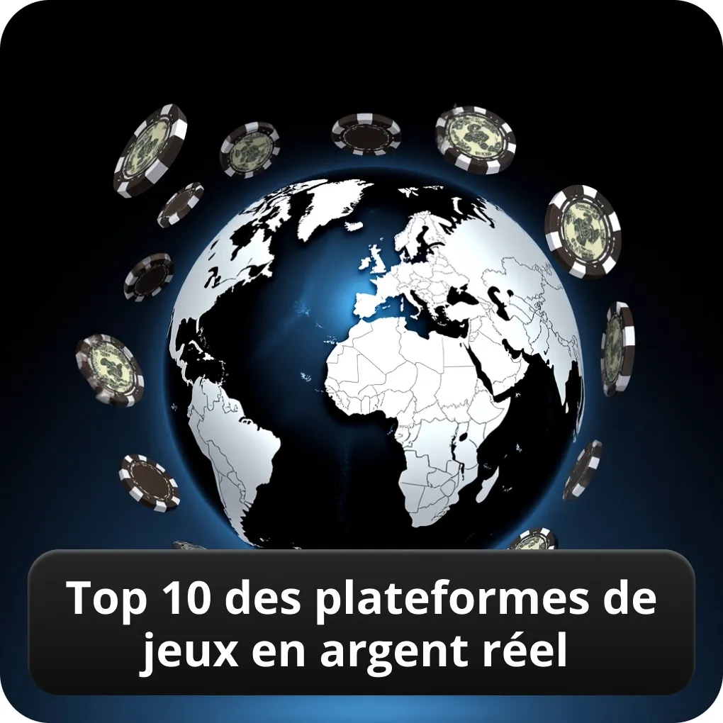 Top 10 des Plateformes de Jeux en Argent Réel