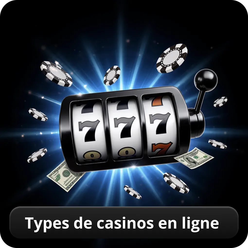 Types de casinos en ligne
