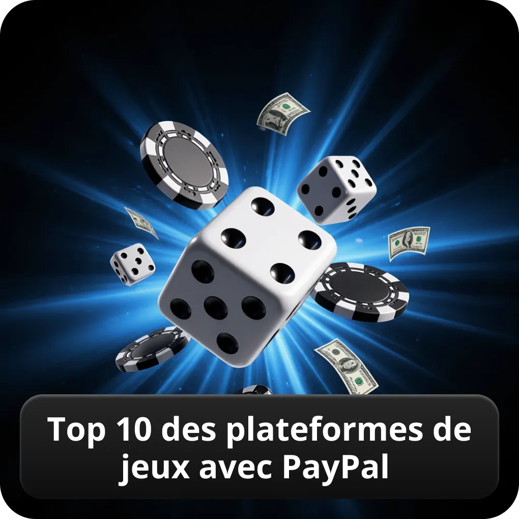 Top 10 des plateformes de jeux avec PayPal